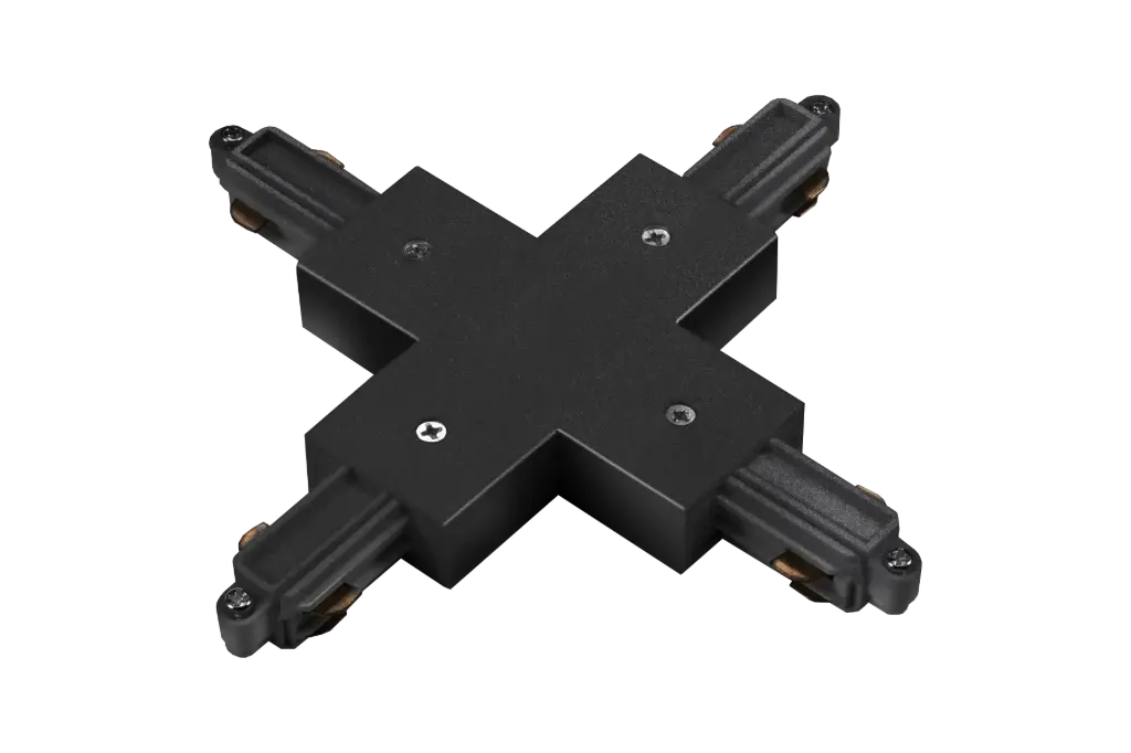 TRACK mono fase X-connector zwart