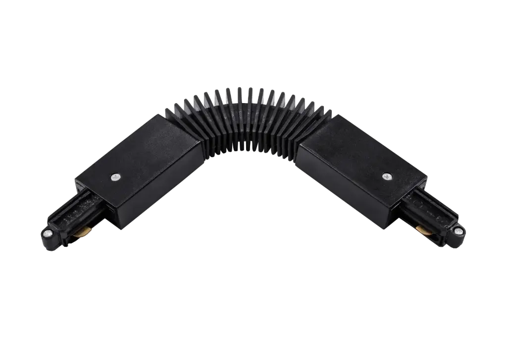 TRACK mono fase flexibele connector zwart