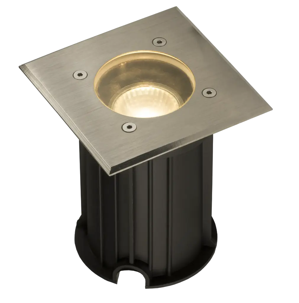 ATLANTIS II floorspot quadrat GU10 IP67 (excl.lamp)