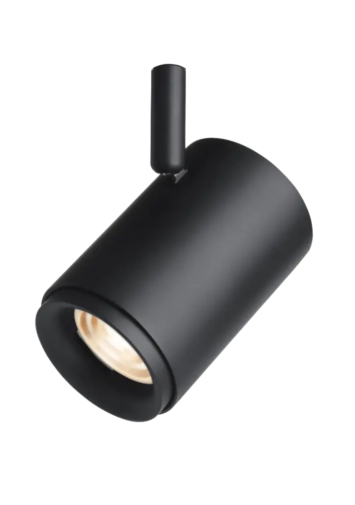 LITHIUM track spot 3-fase 12W LED dimbaar 2700K  36° zwart