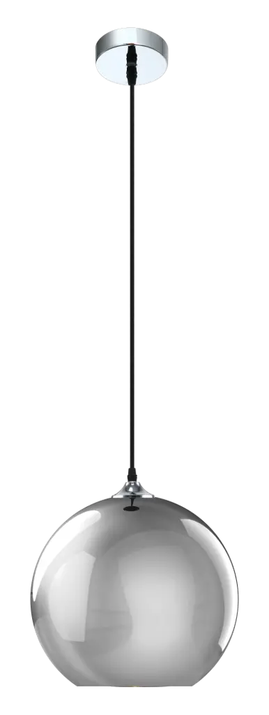 ROGODO susp. smoke grey 30cm 1x E27