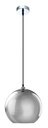 ROGODO Pendel As Grijs 30cm 1x E27