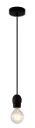 KOBAR pendant Black/black 1x E27