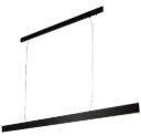 PURE pendule longue 250cm LED 42W noir