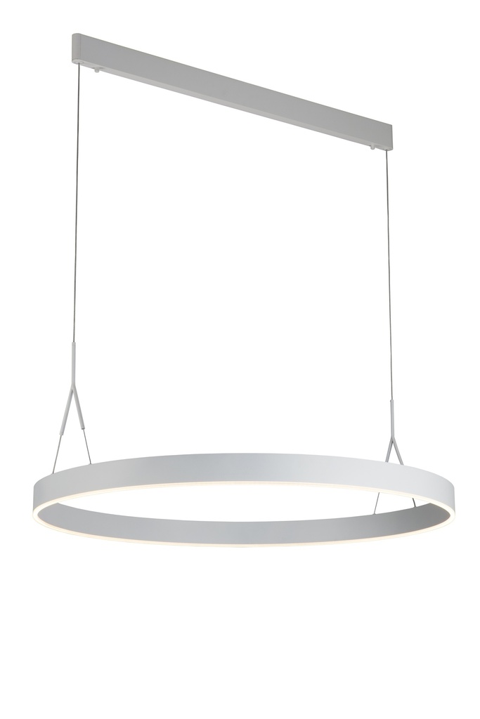 PURE LED pendel rond D90 35W wit