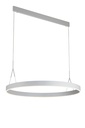 PURE LED pendel rond D90 35W wit