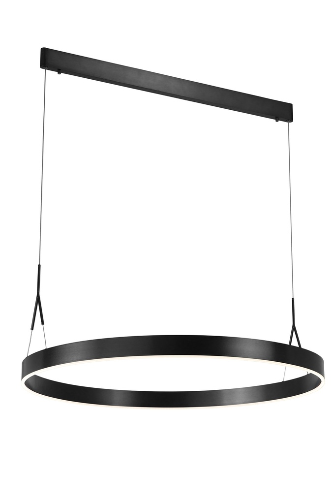 PURE LED pendel rond D90 35W zwart