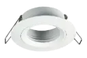 SATURN inbouwspot vast GU10 (excl. Lamp) mat wit 80mm