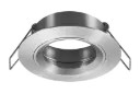 SATURN inbouwspot vast GU10 (excl. Lamp) geborsteld alu 80mm