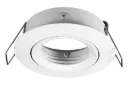 SATURN inbouwspot richtbaar GU10 (excl. Lamp) mat wit 83mm