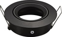 SATURN inbouwspot richtbaar GU10 (excl.Lamp) mat zwart 83mm