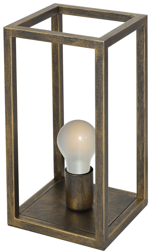KAGO ruggine lampe de table 1xE27 max 60W