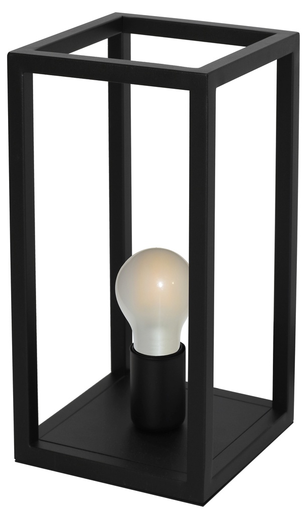 KAGO zwart tafellamp 1xE27 max 60W