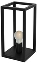 KAGO black table lamp 1xE27 max 60W