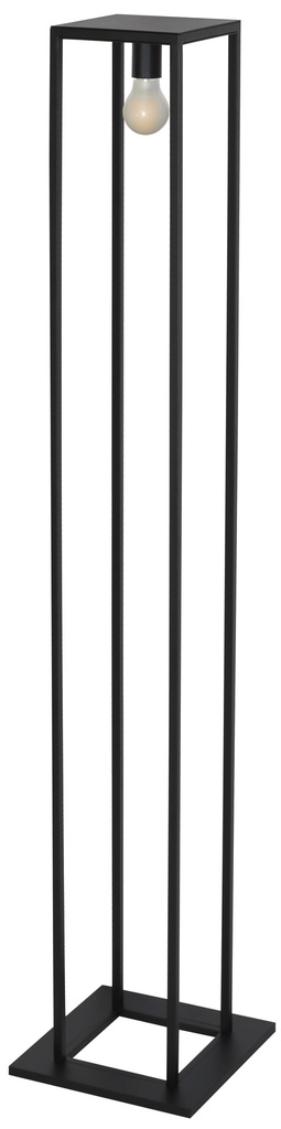 KAGO zwart vloerlamp 1x E27 max 60W