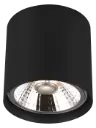 BOX-1L round black incl. AR111 12,4W 2700K