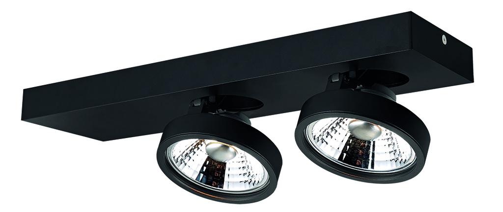 AEON-2 zwart 2x AR111 (incl)