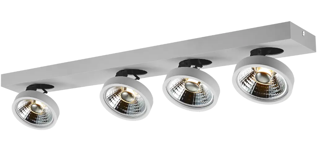 AEON-4 white incl. 4x AR111 12,4W 2700K