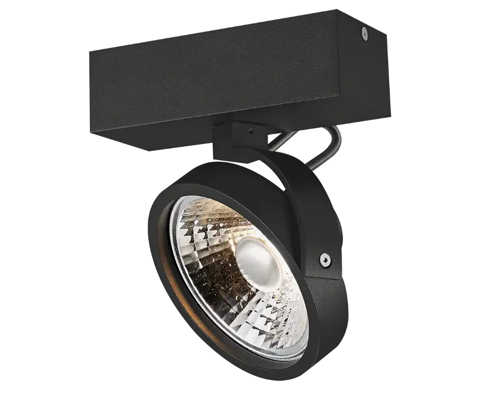 PULSE-1 blacke incl. AR111 12,4W 2700K