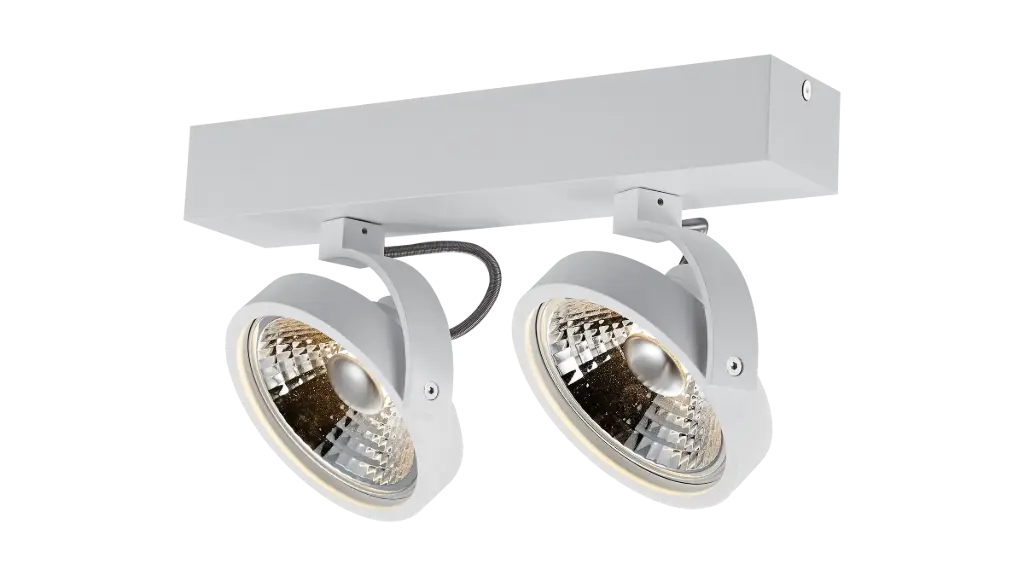 PULSE-2 white incl. 2x AR111 12,4W 2700K
