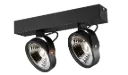 PULSE-2 black incl. 2x AR111 12,4W 2700K