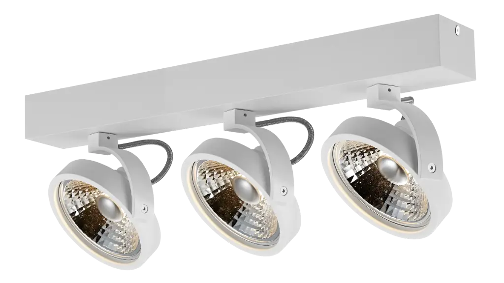 PULSE-3 white incl. 3x AR111 12,4W 2700K
