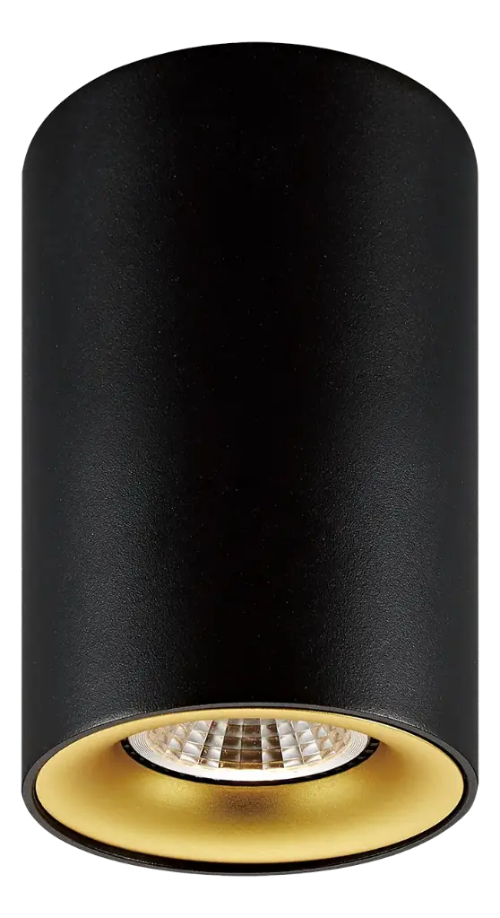 ZOLAN h110mm black 1x 5W LED GU10 dimmable incl.