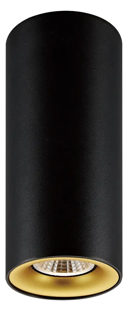 ZOLAN h180mm noir 1x 5W LED GU10 dimmable incl.