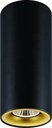 ZOLAN h180mm zwart 1x 5W LED GU10 dimbaar incl.
