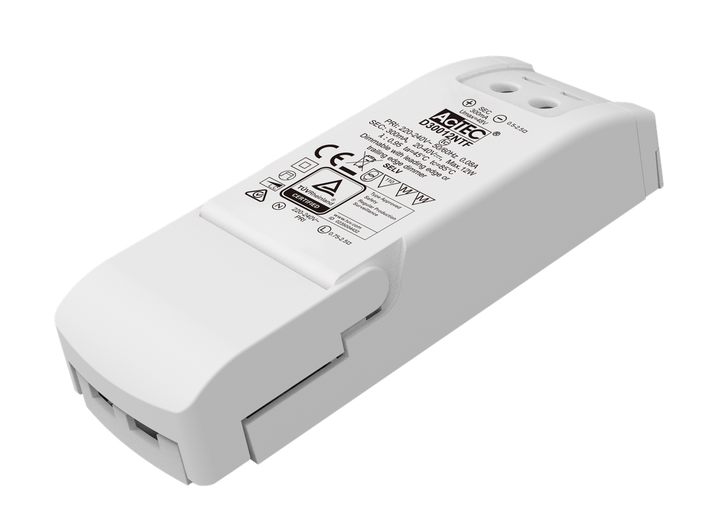 Driver triac dimmable 12W 300mA pour Modriz, 8202704, 8202705