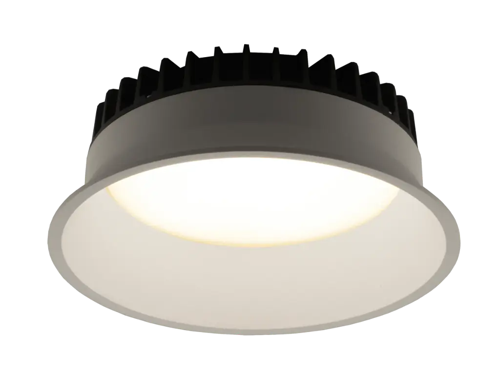 MICRA recessed spot 10W LED dimmable 3000K 800lm diam 12cm