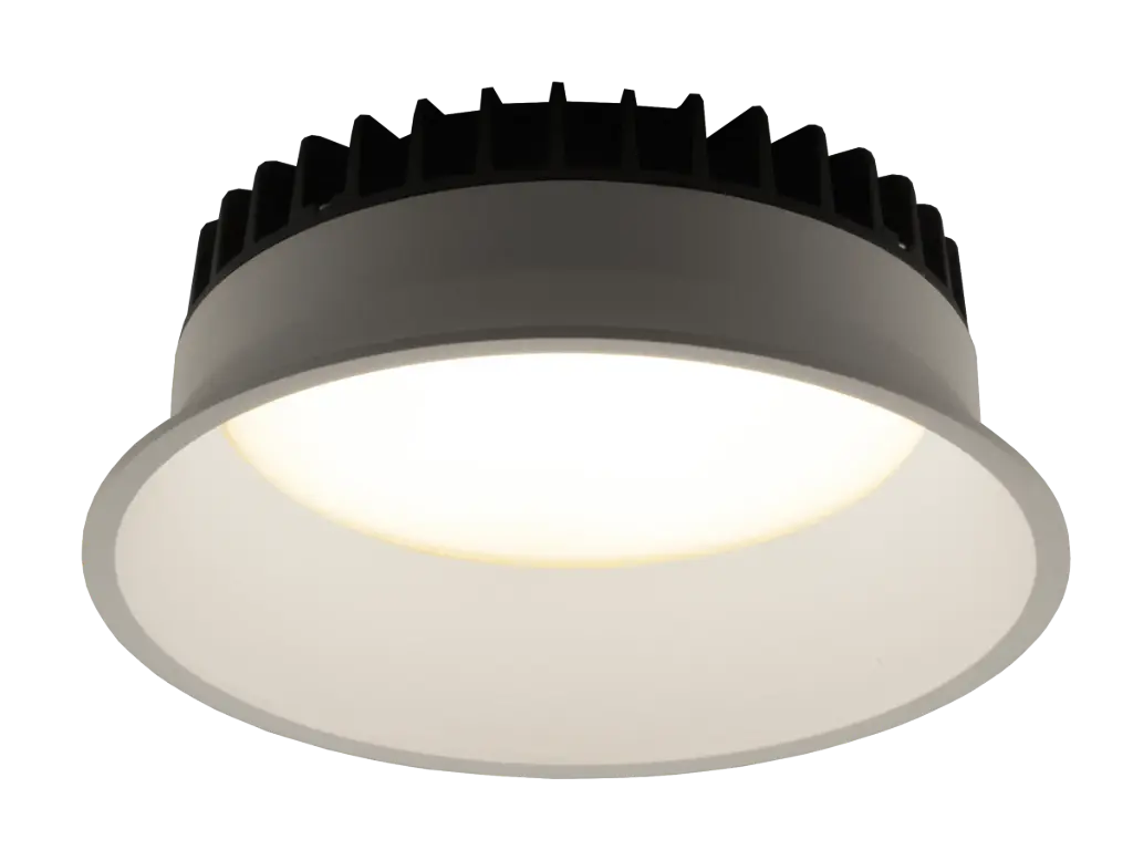 MICRA inbouwspot 15W LED dimbaar 3000K 1200lm diam 15,4cm