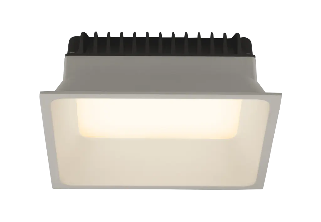MICRA SQ inbouwspot 10W LED dimbaar 3000K 800lm 11cm