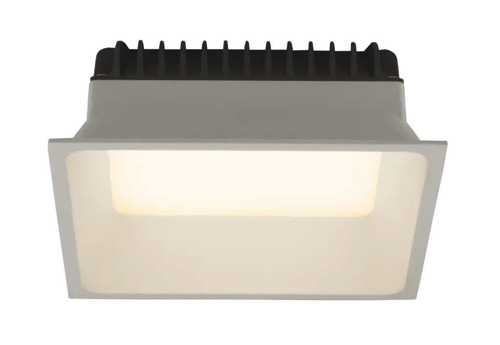 MICRA SQ recessed spot 15W LED dimmable 3000K 1200lm diam 14,