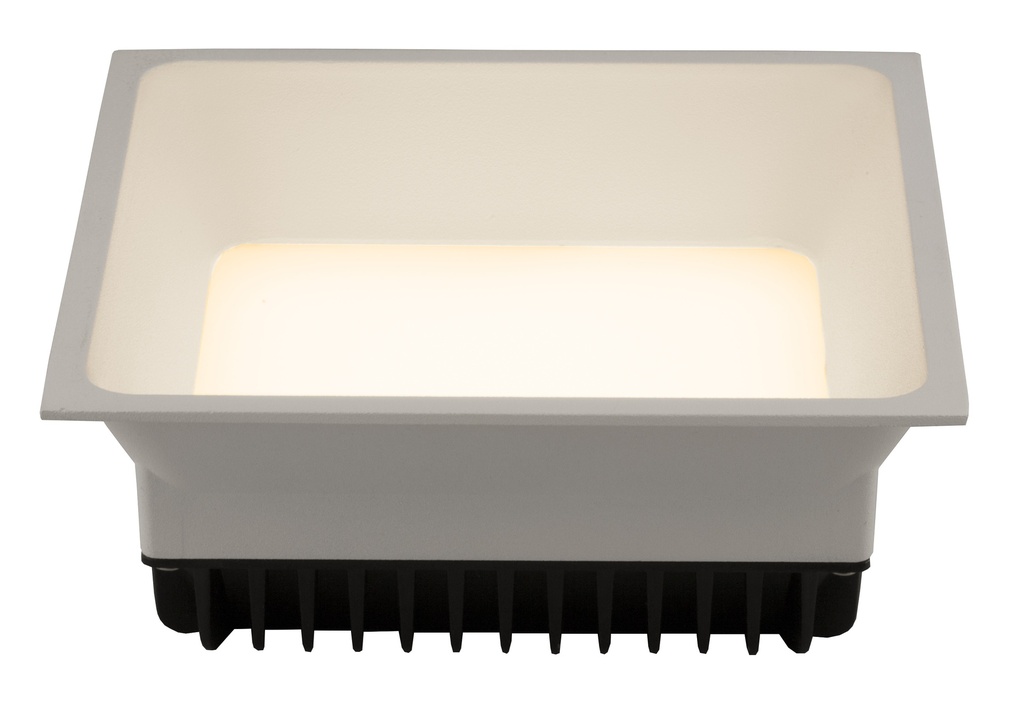 MICRA SQ inbouwspot 20W LED dimbaar 3000K 1600lm 17cm