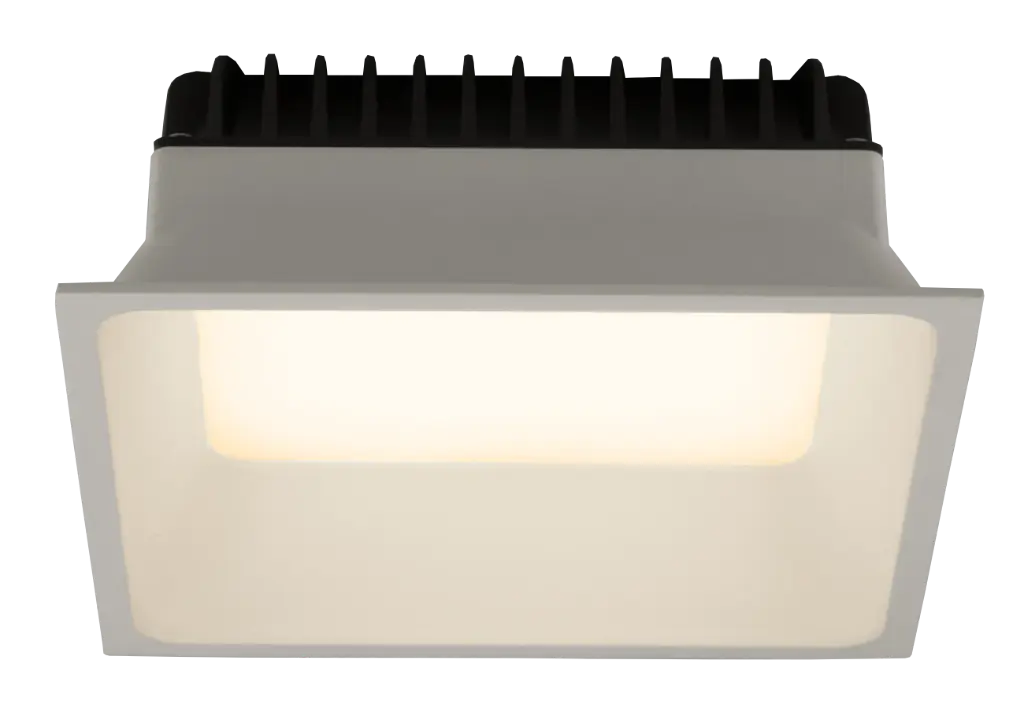 MICRA SQ inbouwspot 20W LED dimbaar 3000K 1600lm 17cm