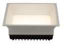 MICRA SQ inbouwspot 20W LED dimbaar 3000K 1600lm 17cm