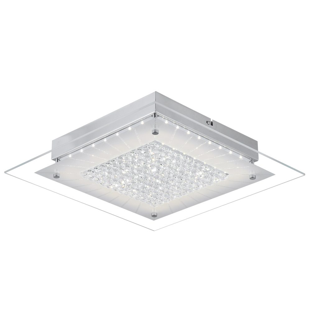 KARAL plafonier Led 12W 1140Lm 3000K vierkant