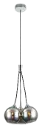 ROGODO Pendel As Grijs 3x E27