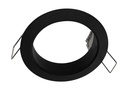 ZOOM basis zwart 1x GU10 rond