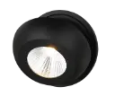 OLEO plafonier dimbaar 1x7W LED 3000K zwart