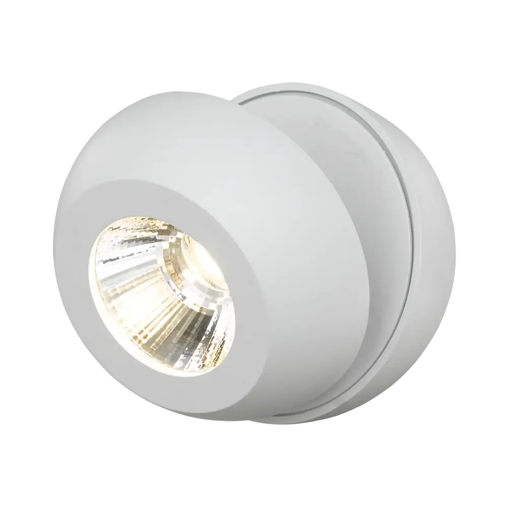 OLEO plafonier dimbaar 1x7W LED 3000K wit
