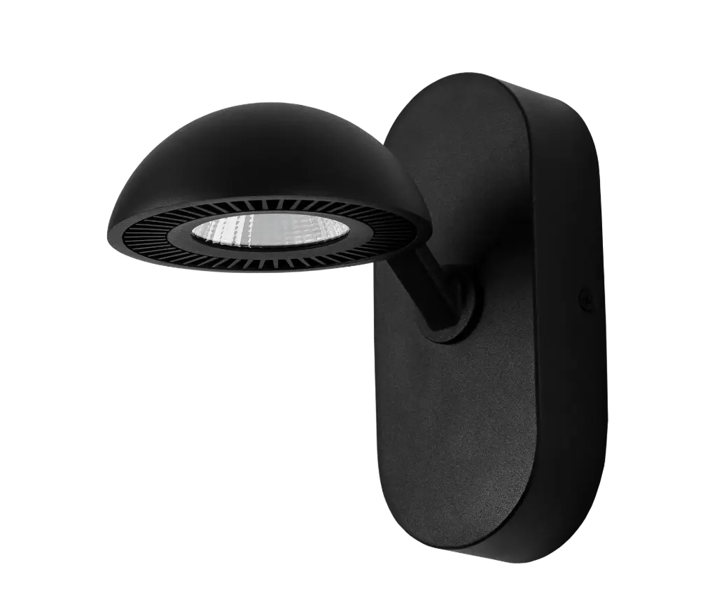 NOOMI plafonier dimmable 1x7W 3000K satin noir