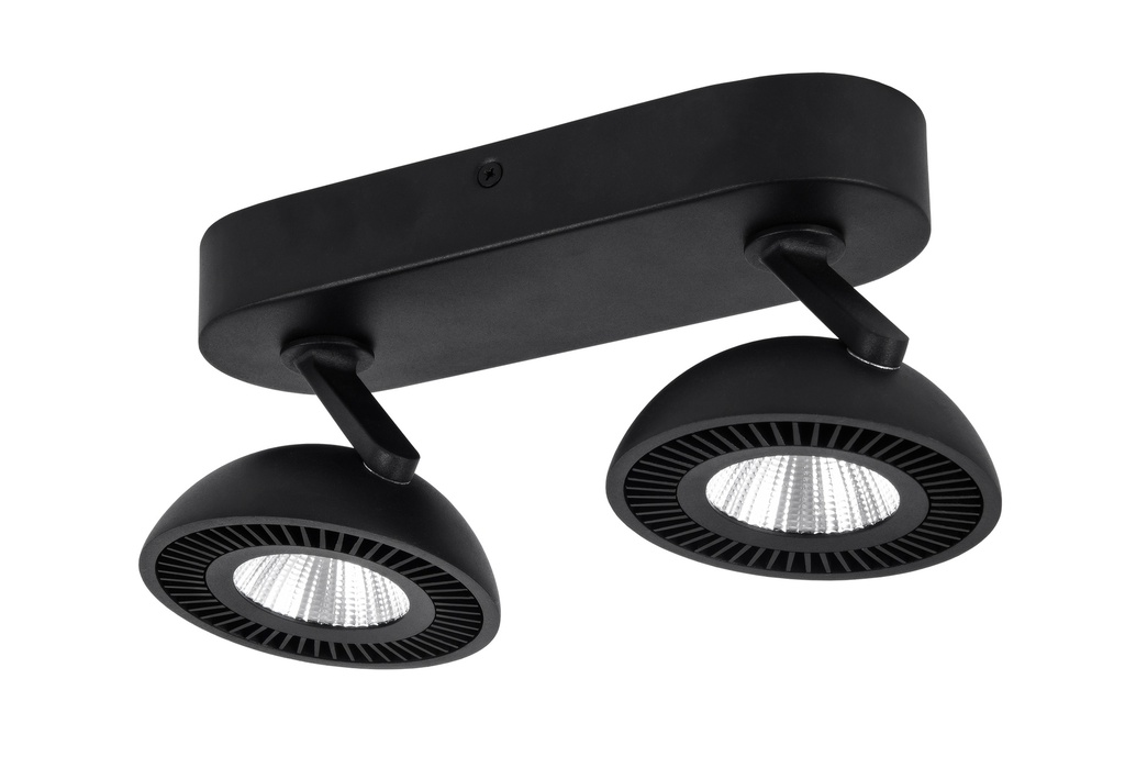 NOOMI Spot dimbaar 2x7W 3000K satin zwart