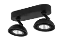 NOOMI Spotlight Dimmable 2x7 W 3000 K Satin Black