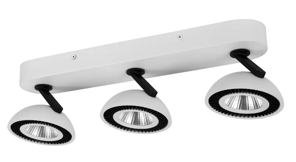 *NOOMI Spot dimbaar 3x7W 3000K satin wit