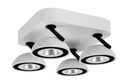 NOOMI Spot dimbaar 4x7W 3000K satin wit