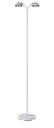 NOOMI Vloerlamp dimbaar 2 x7W 3000K satin wit