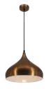 RONIN pendel Ø42 E27 koper/wit