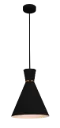 Kono pendel Ø25 E27 noir/blanc